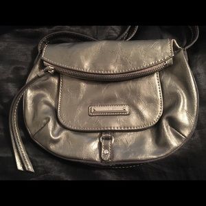 Nine West Flappy Mini Crossbody - Pewter